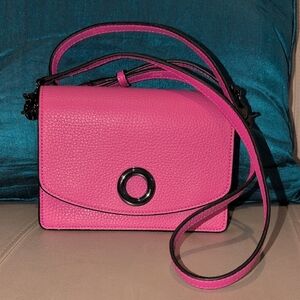 Botkier Pink / Metallic Leather Crossbody Bag